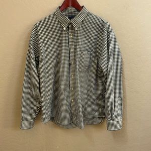 Mens Lands End XL Long Sleeve Dress Shirt